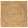 vidaXL Vloerkleden Naturel 300 x 300 cm Jute