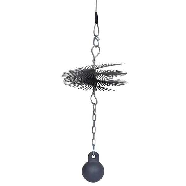 Schoorsteenveegborstel rond &Oslash; 20 cm