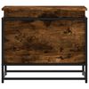 vidaXL Opbergbox met deksel 60x40x51,5 cm bewerkt hout gerookt eiken
