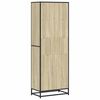 vidaXL Boekenkast 60x35x170,5 cm bewerkt hout sonoma eikenkleurig