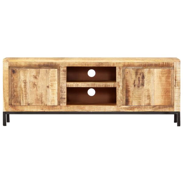 vidaXL Tv-meubel 118x30x45 cm massief mangohout