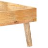 vidaXL Bedframe massief mangohout 120x200 cm