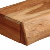 vidaXL Wandschappen 2 st 60x17x8 cm massief acaciahout