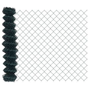 vidaXL Gaashek 10 x 1 m Staal Groen