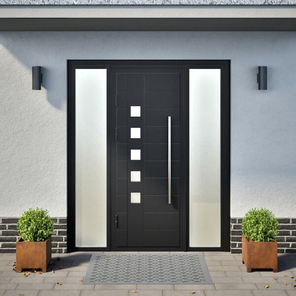 vidaXL Plantenbakken 2 st 30x30x30 cm weervast staal