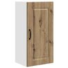 vidaXL Vaatwasserpaneel Kalmar Artisan Eiken 40 x 31 x 80 cm