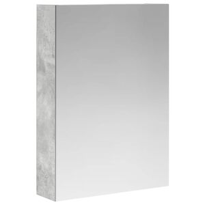 vidaXL Badkamer spiegelkast Beton Grijs 50 x 14,5 x 70 cm Bewerkt hout