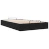vidaXL Bedframe zonder matras 120x200 cm fluweel zwart
