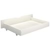 vidaXL Hemelbedframe met 4 lades massief grenenhout wit 180x200 cm