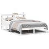 vidaXL Bedframe zonder matras massief grenenhout wit 120x200 cm