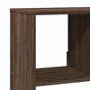 vidaXL Boekenkast 100x33x125,5 cm bewerkt hout bruin eikenkleurig