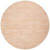 vidaXL Tafelblad rond Ø60x2,5 cm onbehandeld massief eikenhout