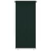 vidaXL Rolgordijn voor buiten 100x230 cm HDPE donkergroen