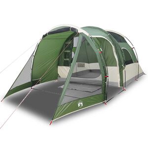 vidaXL Tunneltent 4-persoons waterdicht groen