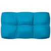 vidaXL Bankkussens pallet 7 st blauw