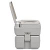 vidaXL Campingtoilet en wasbak set draagbaar