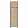 vidaXL Badkamer Kast Sonoma Eiken 30,5 x 30 x 101 cm Bewerkt hout