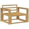 vidaXL Buiten Midden Sofa Massief Acaciahout Wit