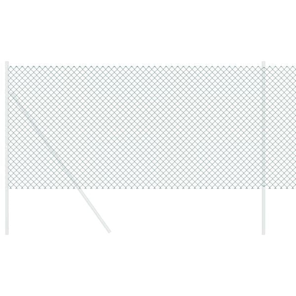 vidaXL Kettenschakelhek Groen 25 x 1,2 m Staal