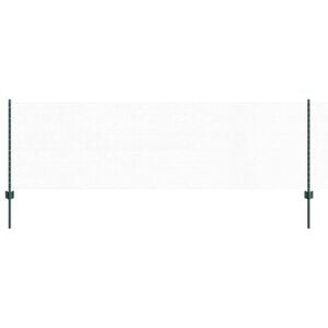 vidaXL Gelaste draadhek 25 x 0,8 m (B x H) PVC-Coated Staal Groen Mesh