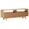 vidaXL Tv-meubel 130x30x45 cm ruw mangohout