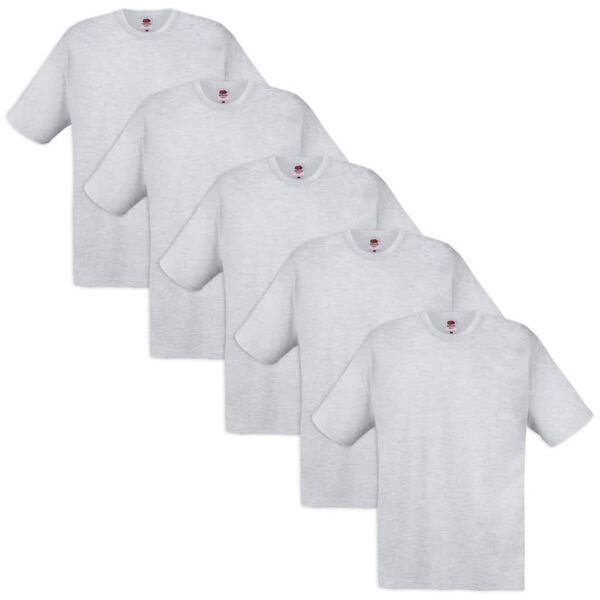 Fruit of the Loom T-shirts Original XXL 100% katoen grijs