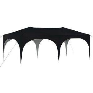 vidaXL Pop-up partytent 575 x 288 x 245 cm Antraciet Oxford Stof