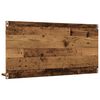 vidaXL Badkamerspiegelkast 90x11x45 cm bewerkt hout oud houtkleurig