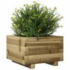 vidaXL Plantenbak 40x40x26,5 cm ge&iuml;mpregneerd grenenhout