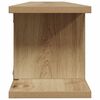 vidaXL Wandschappen 2 st 90x18x20cm bewerkt hout artisanaal eikenkleur