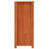 vidaXL Dressoir Wasbruin 70 x 35 x 80 cm Massief grenenhout