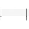 vidaXL gelast draadhek met palen 25 x 0,6 m PVC-Coated Staal Grijs