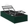 vidaXL Elektrisch Verstelbaar Bedframe Bosgroen 200 x 80 x 33,5 cm