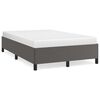 vidaXL Bedframe kunstleer grijs 120x200 cm