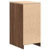 vidaXL Garagekast 40x51x85 cm massief grenenhout bruin eikenkleurig