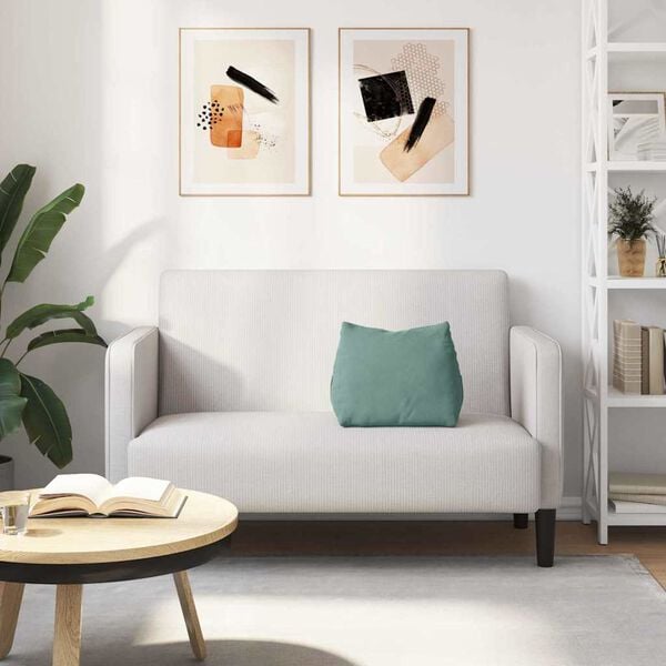 vidaXL Rugkussen Zeegroen 45 x 20 x 35 cm Cordstof