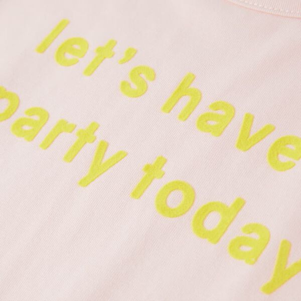 Kindershirt 116 zachtroze