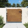 vidaXL Poort 85x75 cm cortenstaal