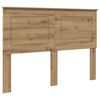 vidaXL Hoofdbord Artisan Eik 100 cm Geconstrueerd hout