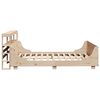 vidaXL Bedframe zonder matras massief grenenhout 120x200 cm