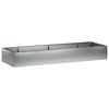 vidaXL Retentiewall 8 st 300 x 100 x 30 cm Gegalvaniseerd staal zilver