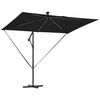 vidaXL Cantilever Banana Parasol Zwart 294 x 200 x 254 cm
