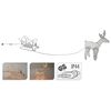 Ambiance Kerstlichtslinger rendier en slee 14 m