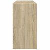 vidaXL Wastafelkast 90x29x55 cm bewerkt hout sonoma eikenkleurig