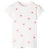 Kindershirt 92 ecru