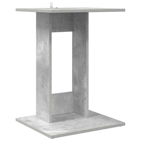 vidaXL Bijzettafel Beton Grijs 45 x 40 x 62,5 cm Bewerkt hout