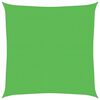 vidaXL Zonnezeil 160 g/m&sup2; 4x4 m HDPE lichtgroen
