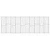 vidaXL Schanskorfmuur met deksels 600x30x200 cm gegalvaniseerd staal