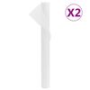 vidaXL Vliesdoek voor planten 2 rollen 70 g/m&sup2; 10x1,6 m