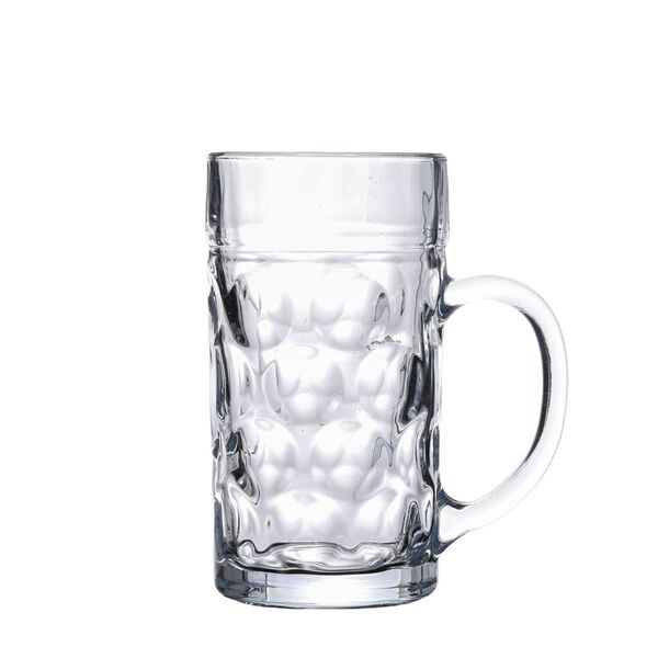 vidaXL Bierpullen met handvat 6 st 1000 ml glas